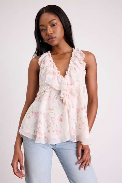 Women's 3/4 Sleeve Asymmetrical Square Neck Blouse – Business Casual Work Top With Button Accents