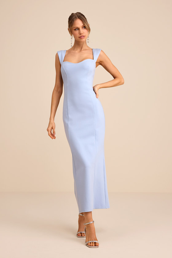 dark blue sequin dress Scoop Neck Backless Long Formal with Slit BabyShower Canali Wool Dress Pants Color:Pictrue Color