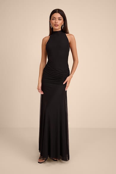 princess polly baby blue dress Little Black Sexy Strapless Cocktail Ruffled Beaded Dress #OP4223 $99 main image 0