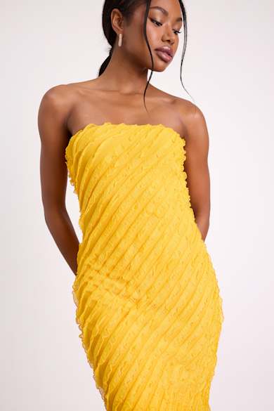 Yellow Graduation Dresses - Lulus