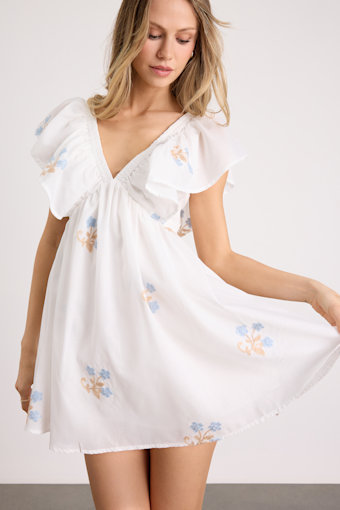 NJD1170: CREAM/BLUE MULTI 1