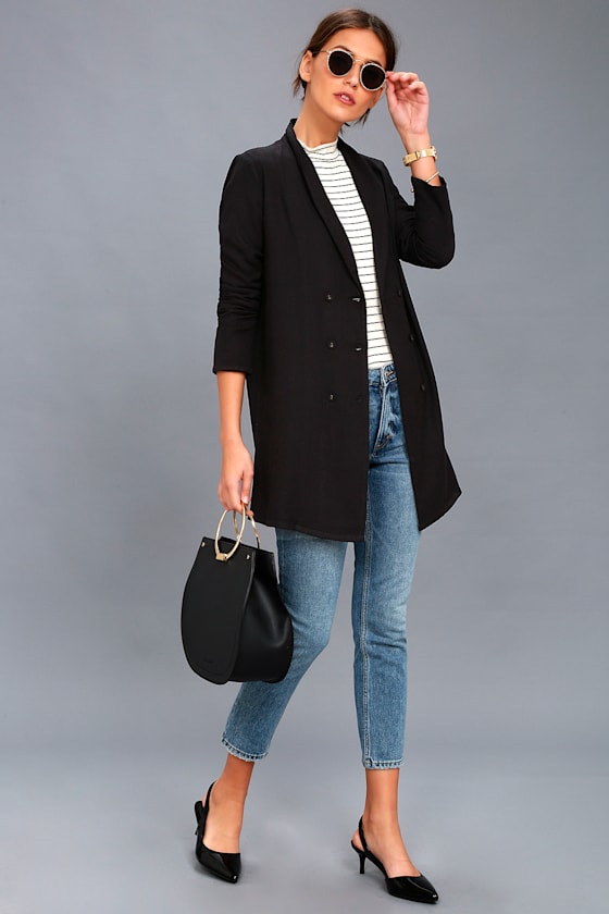 Blazin Black Long Sleeve Dress 3