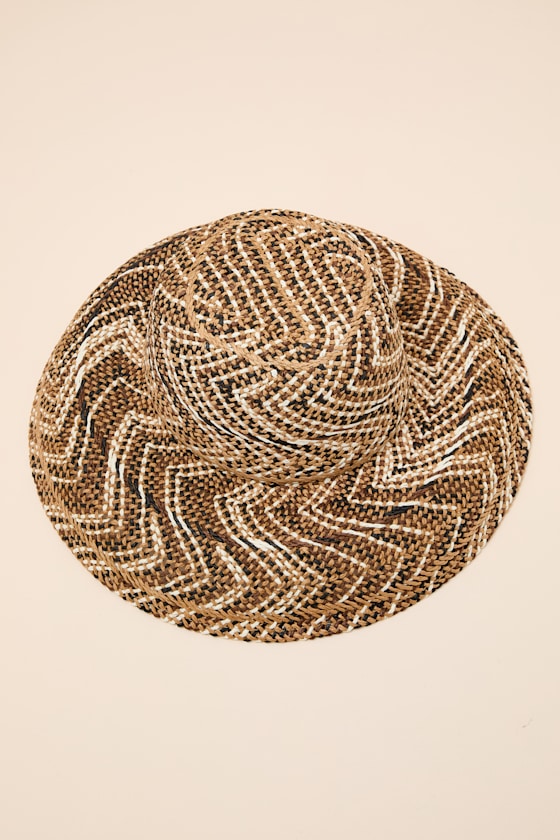 San Diego Hat Co. Briza - Brown Multi Sun Hat - Straw Sun Hat - Image 5