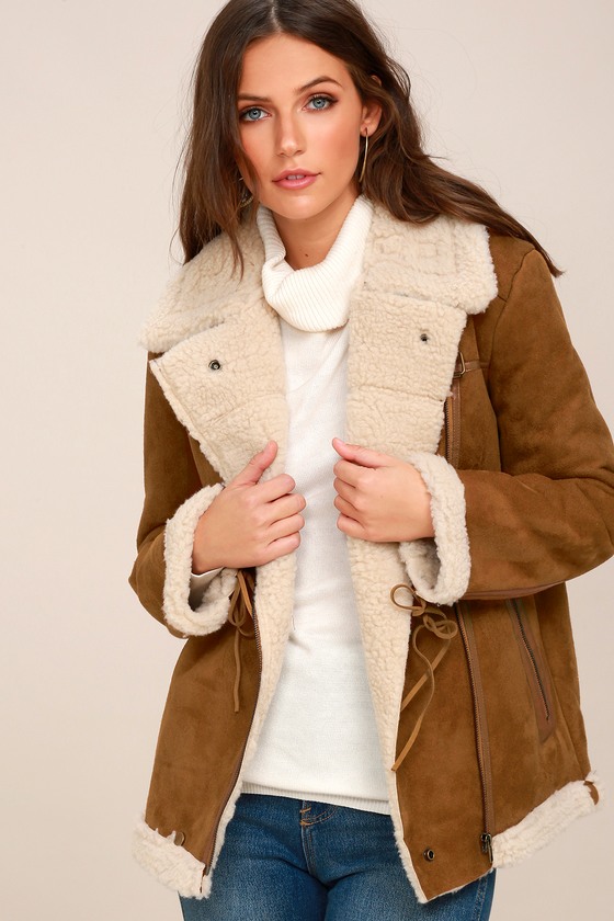 Cute Brown Jacket - Collared Coat - Utility Jacket - Lulus