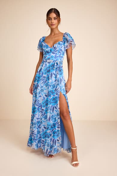 dresses backless long One-Shoulder Backless Maxi Dress