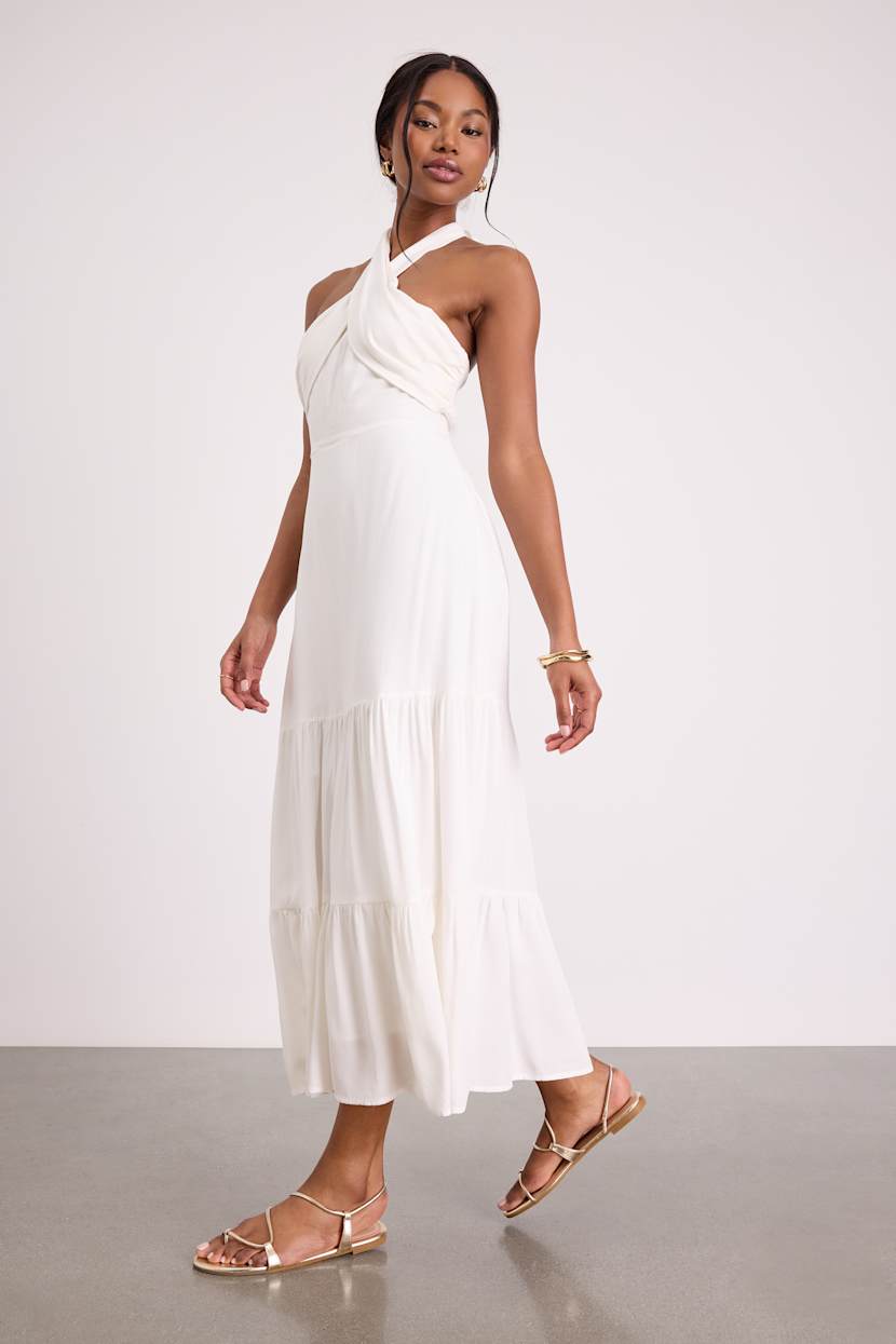modest ladies dresses Modest Sleeveless Square Neck Wedding Dress Evita Ready to Ship / White / Custom (0-12 US, 32-44 EU)