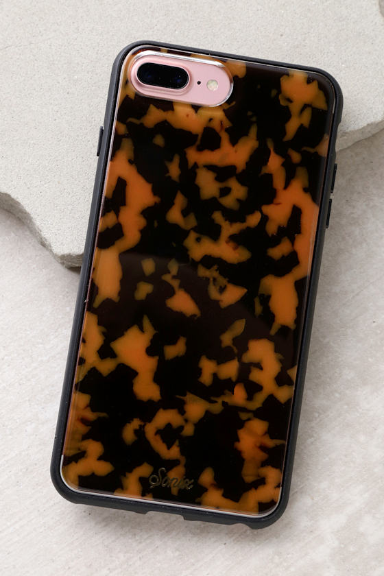 Brown Tortoise iPhone 6/6s Plus, 7 Plus, and 8 Plus Case 1