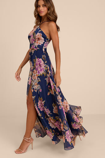 IDK7682: NAVY FLORAL 5