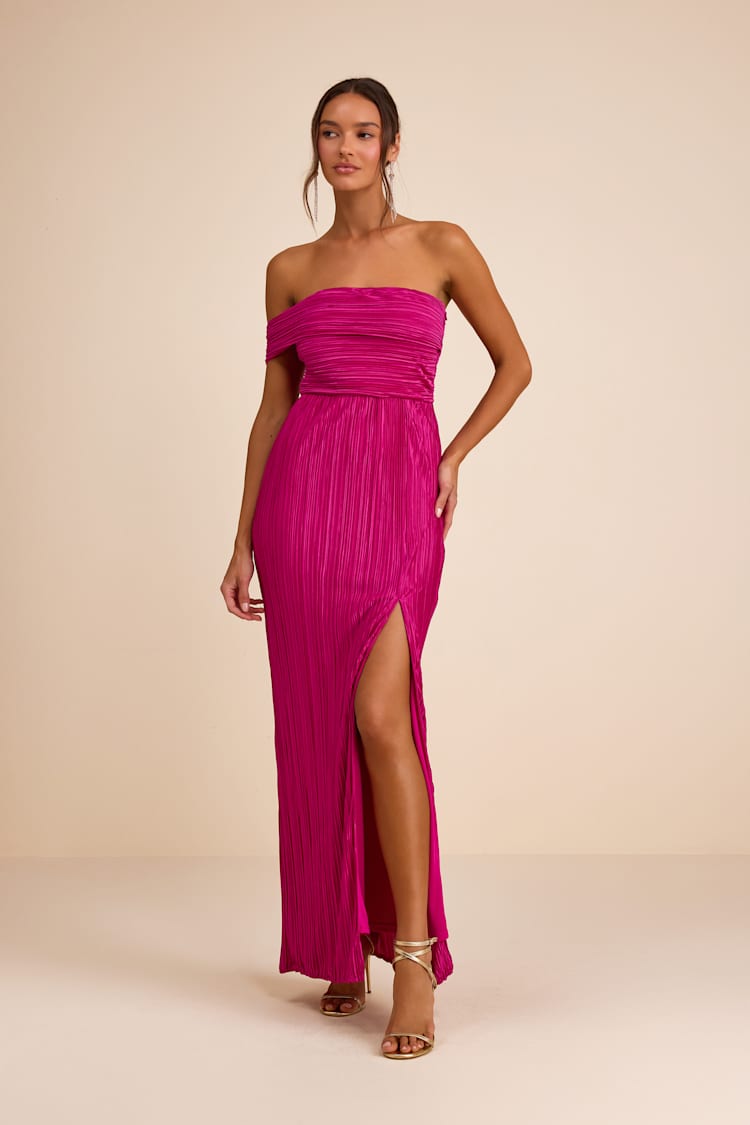 purple and fuschia bridesmaid dresses Fuchsia Bridesmaid Dresses Convertible – Lisposa