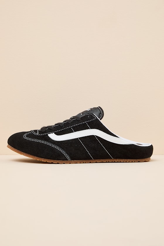 FU SUPER LOWPRO MULE: BLACK/WHITE 2