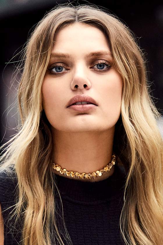 Sun Signs Gold Choker Necklace 3