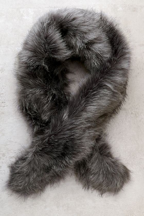 Grey jelly effect Stole  (Ready to Ship) main image 0