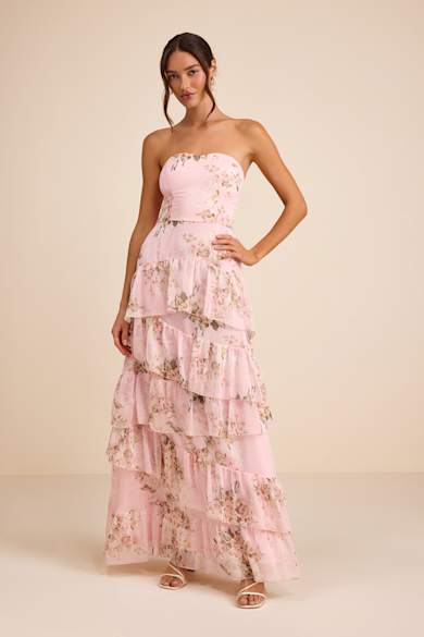 Pink Strapless Dresses for Women - Lulus Pink Strapless Dresses for Women - Lulus