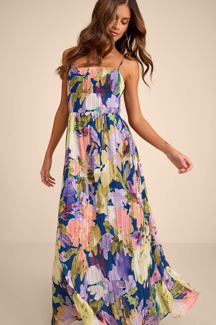 colorful flowy dress Berkley Maxi Dress main image 0