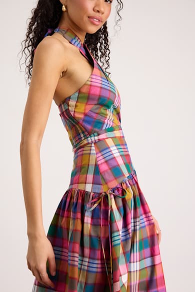 slim fit dress slacks Autumn Gingham Mini Dress  Posie May's Boutique