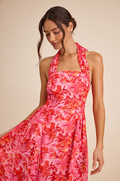 silk linen dress Aton