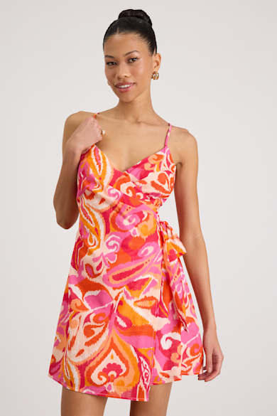Shop Short or Long Wrap Dress in the Latest Style for Less | Trendy Women's  Wrap Dresses for Formals and Parties - Lulus