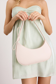 Teyana Bone Pebbled Vegan Leather Bow Shoulder Bag 3