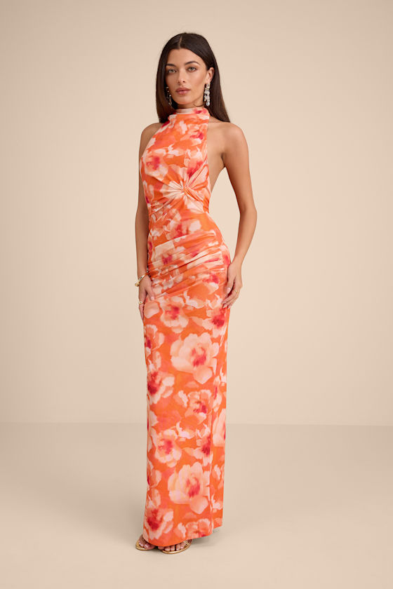 I25D3138: ORANGE/PINK/CREAM MULTI 1