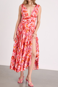 I25D5906: PINK/RED/ IVORY 2