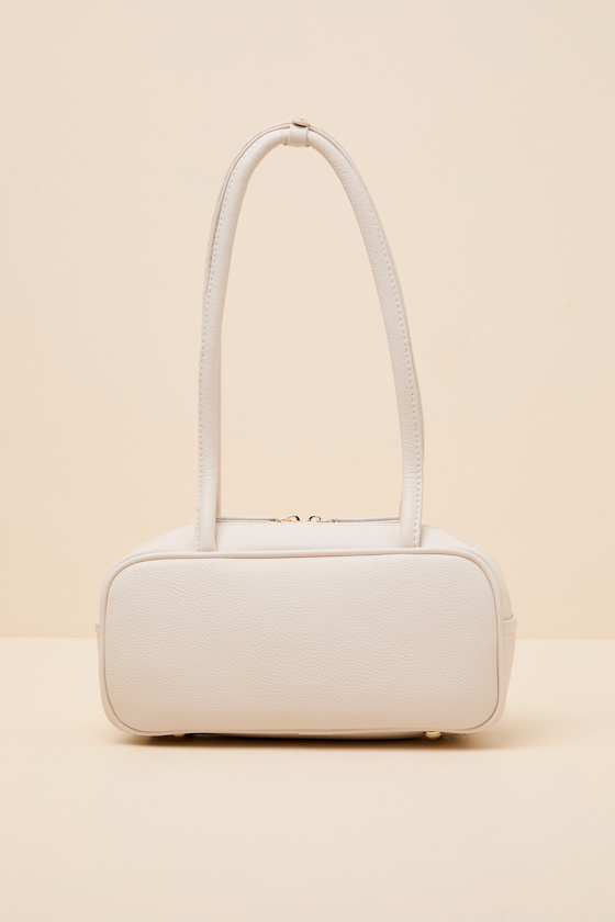 Judy Beige East-West Shoulder Bag - thumbnail 5