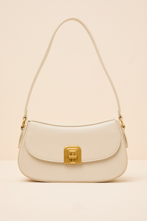 Chic Bone Bag - Faux Leather Bag - Chic Shoulder Bag - Handbag - Image 2