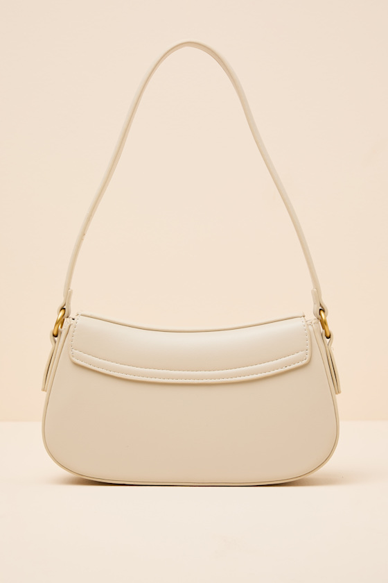 Chic Bone Bag - Faux Leather Bag - Chic Shoulder Bag - Handbag - Image 5
