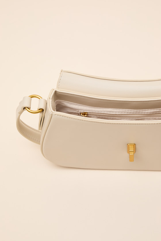 Chic Bone Bag - Faux Leather Bag - Chic Shoulder Bag - Handbag - Image 6
