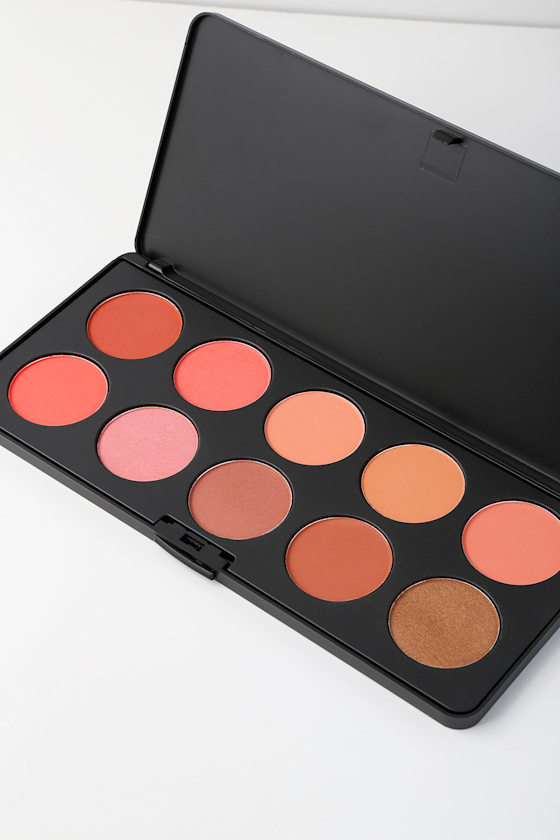 bh cosmetics 10 Color Blush Palette Nude Blush Palette