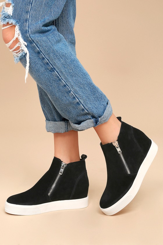 wedgie high top platform sneaker