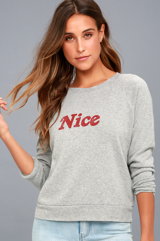 Project Social T Naughty or Nice - Reversible Sweatshirt - Lulus