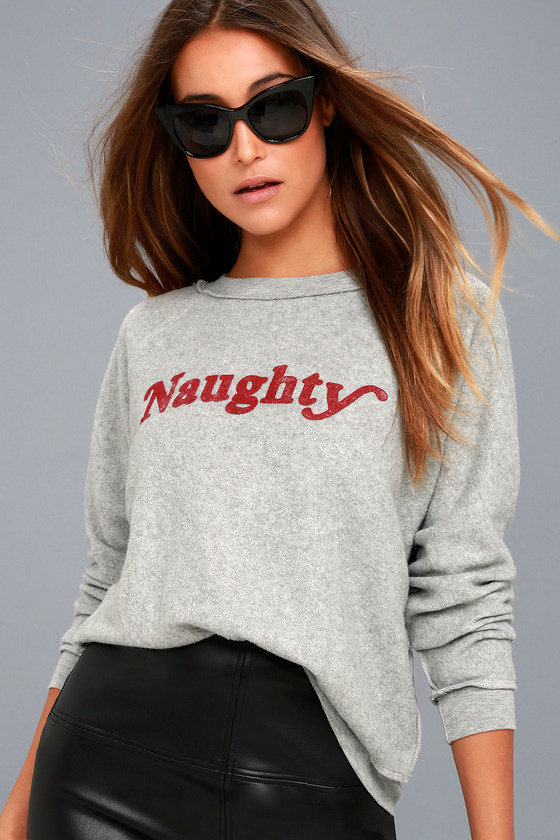 Project Social T Naughty or Nice - Reversible Sweatshirt