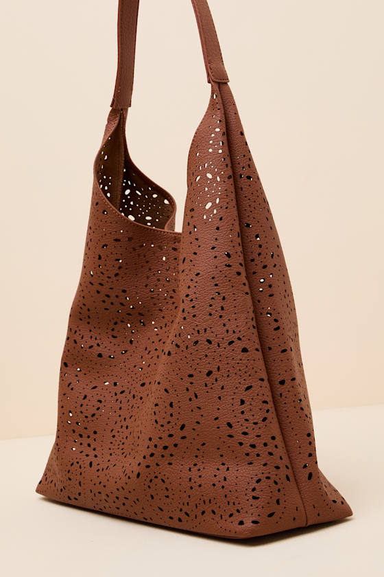 Deon Brown Cutout Tote Bag - thumbnail 4