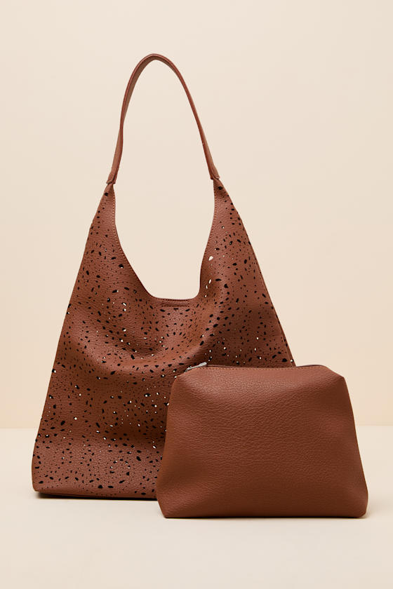 Deon Brown Cutout Tote Bag - thumbnail 5