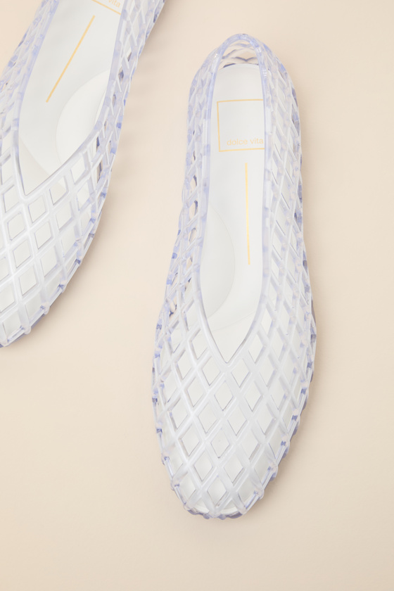 Jam Crystal Sheer Jelly Flats - thumbnail 5