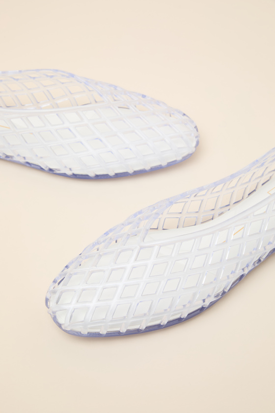 Jam Crystal Sheer Jelly Flats - thumbnail 6