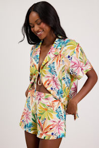 BP4919KL: IVORY/BLUE/RED/GREEN 1