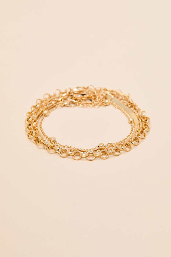 Kori Gold Five-Piece Bracelet Set 2