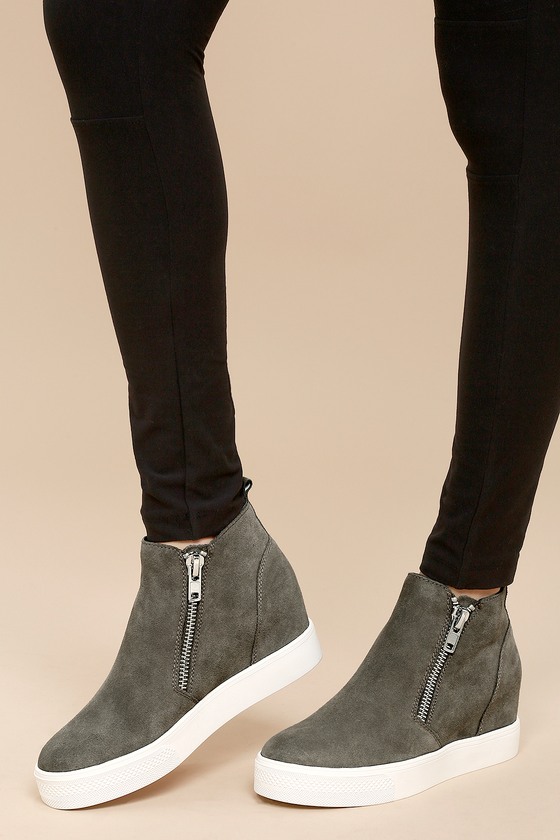 wedgie grey suede steve madden