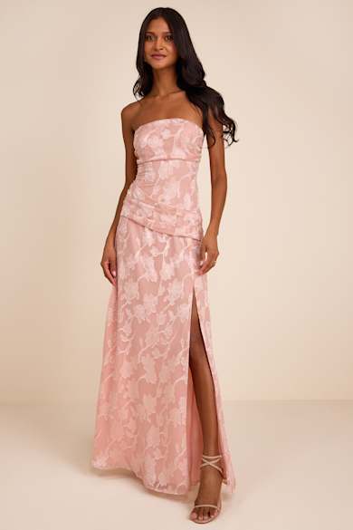 blush bridesmaid dresses lulus Pink Size:US 14 W Standard Size Summer Wedding SHEIN Glamorique Kids Baby