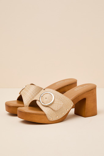 JUNGLE-39: BEIGE RAFFIA 7