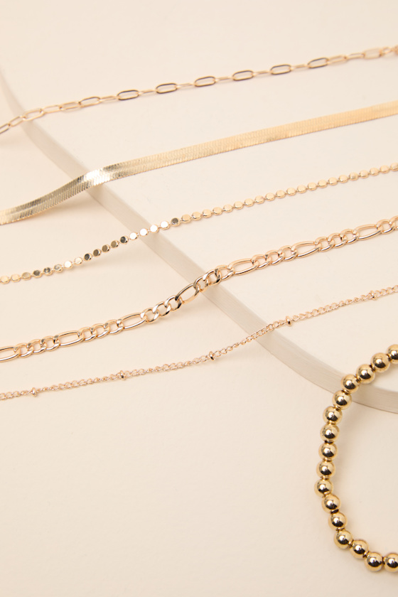 Leland Gold Six-Piece Bracelet Set 2