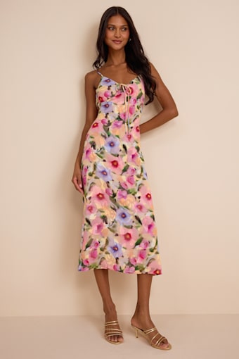 LUS130526: PINK/CREAM/PURPLE/GREEN 1