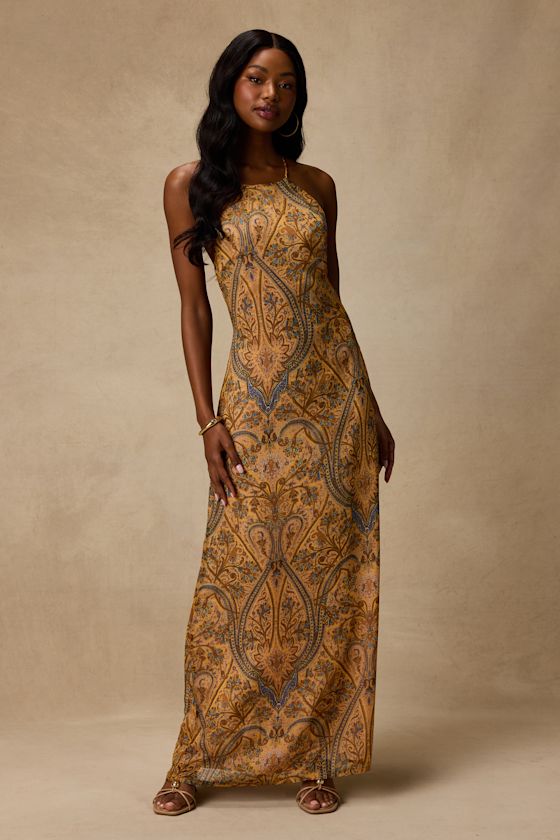 yellow boho dress Lace & Beads Petite ruffle maxi in butter Tassel finishes Elan Women's Tiered Cap Sleeve