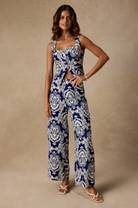 SET8314BP: NAVY/IVORY 1