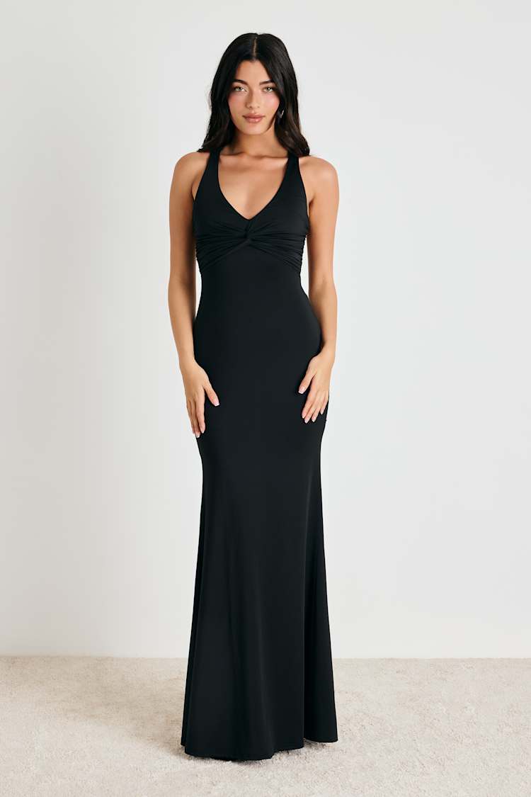 mermaid jersey maxi dress Rhinestone Jade Jersey Keyhole Back Mermaid Prom Dress