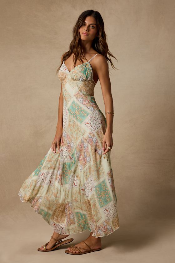 CD30997SL: MINT/ IVORY/ BROWN/ CORAL 4