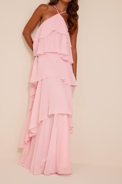 popular pink maxi long dress lovebridal Pink Maxi Dresses