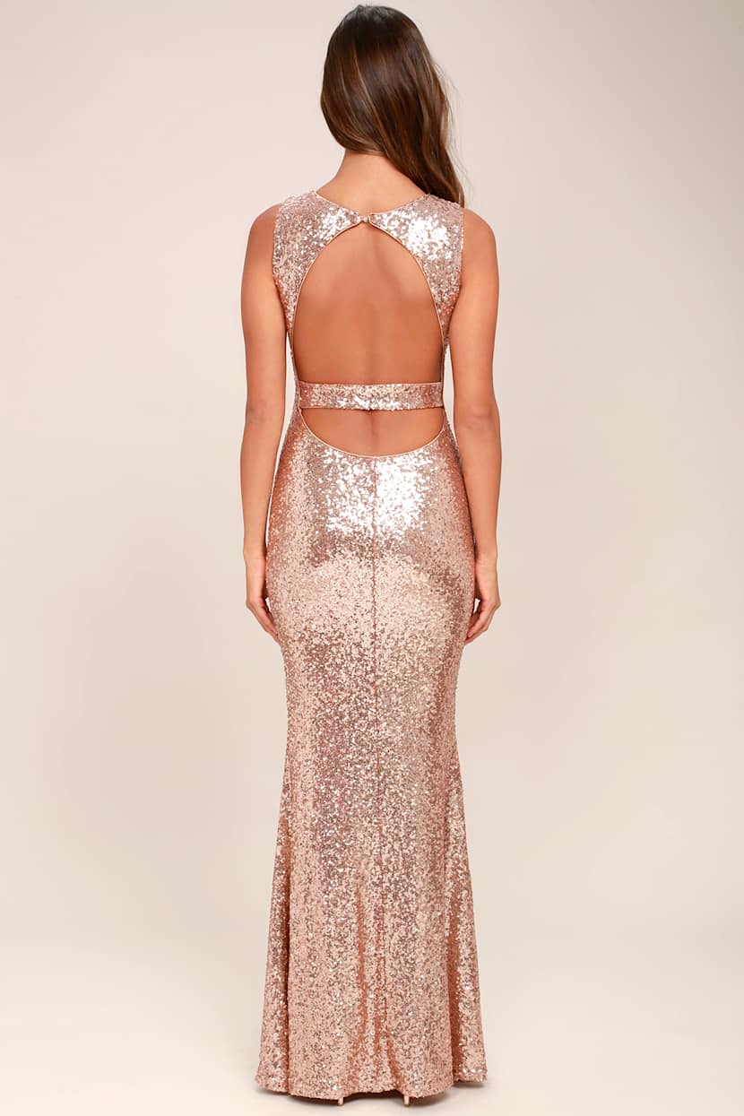 slim fit dress slacks Mermaid Spaghetti Straps Backless Rose Gold Prom Dresses, PD0047 –  SofieBridal