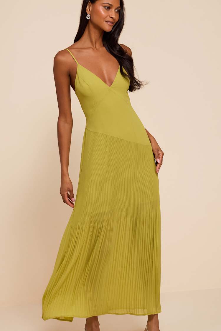 yellow drop waist midi dress Beckett Midi Dress